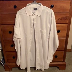 Men’s white dress shirt.  18 35/36 long sleeve